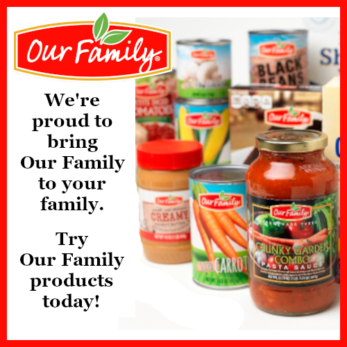 Our Family brand at Jeff's Marketplace